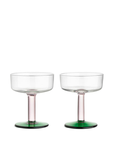 Arket Coupe glasses (set of two) at Collagerie