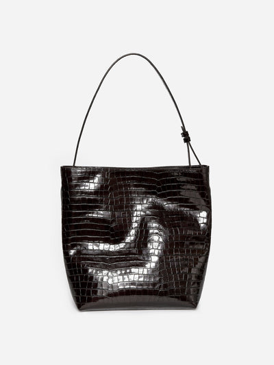 Arket Croc-effect leather tote at Collagerie