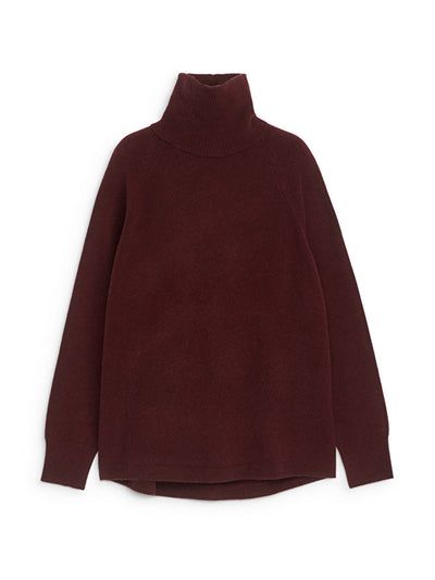 Arket Roll-neck cashmere-wool jumper at Collagerie