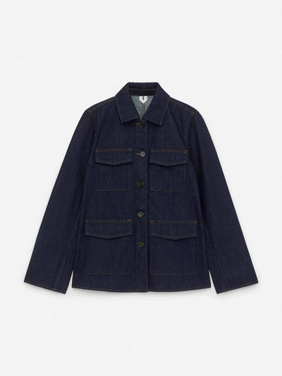 Arket Denim overshirt at Collagerie