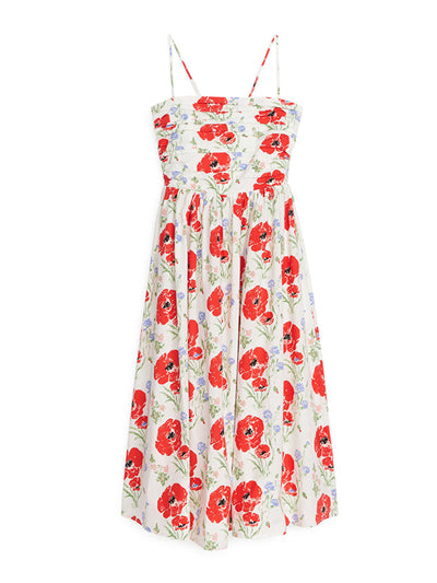 Arket Printed midi dress at Collagerie