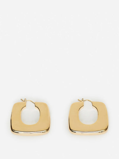 Arket Gold-plated hoop earrings at Collagerie