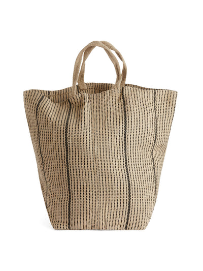 Arket Large jute tote bag at Collagerie
