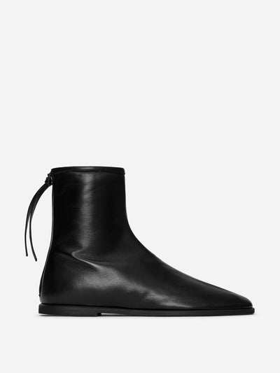 Arket Leather sock boots at Collagerie