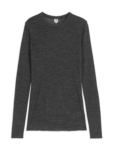 Arket Long-sleeved merino top at Collagerie