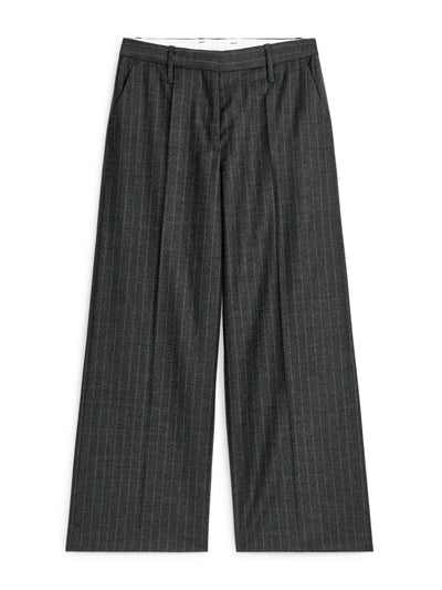 Arket Low-waist flannel trousers at Collagerie