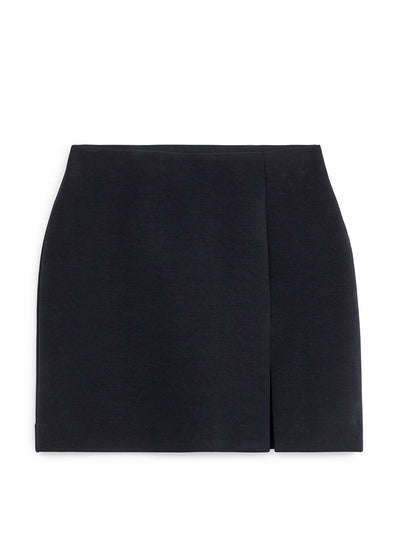 Arket Mini jersey skirt at Collagerie