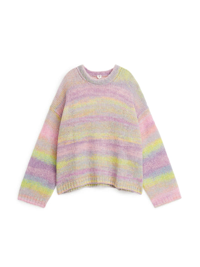 Arket Multicoloured mohair jumper at Collagerie