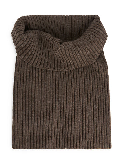 Arket Nativa rib wool collar at Collagerie