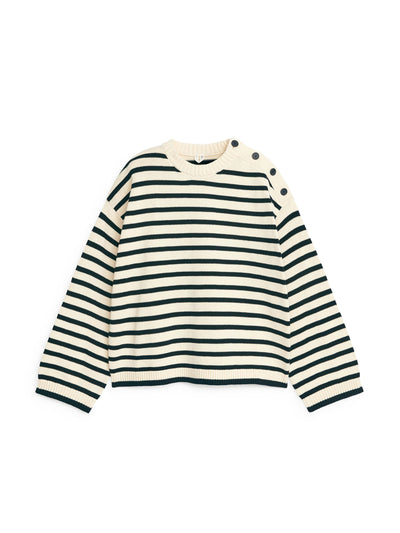 Arket Oversized cotton jumper at Collagerie