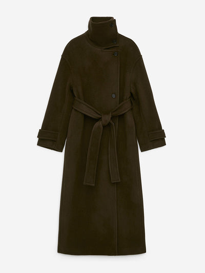 Arket Oversized wool-blend coat at Collagerie