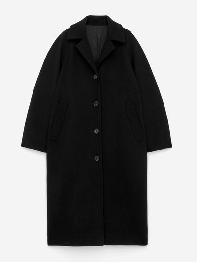Arket Oversized wool-blend coat at Collagerie