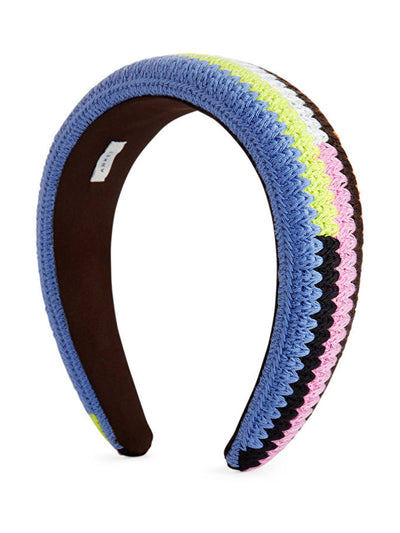 Arket Multi-coloured padded alice band at Collagerie