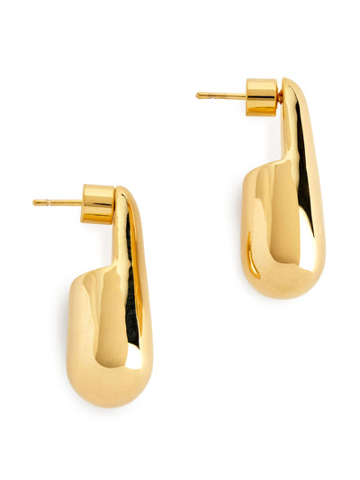 Arket X Penny Martin Gold-plated drop earrings at Collagerie