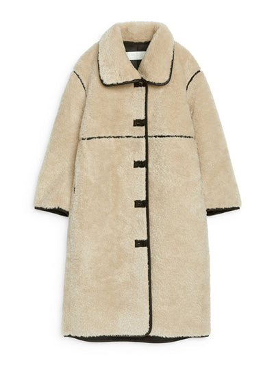 Arket Pile coat at Collagerie