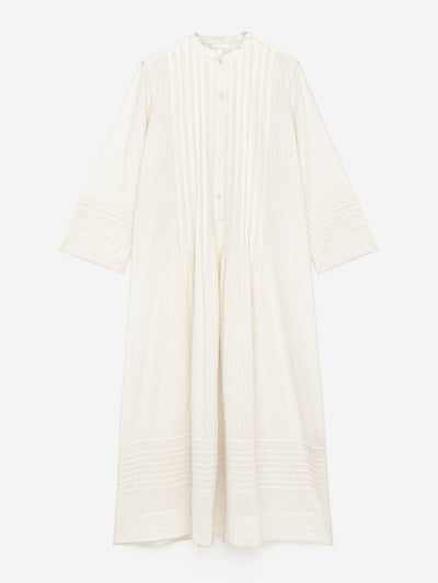 Arket Pintuck dress at Collagerie