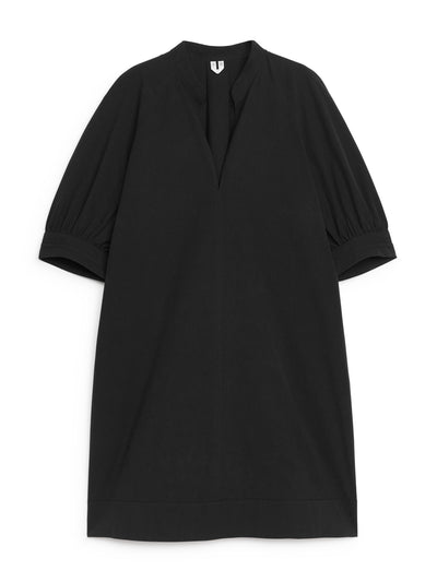 Arket Puff-sleeve mini dress at Collagerie