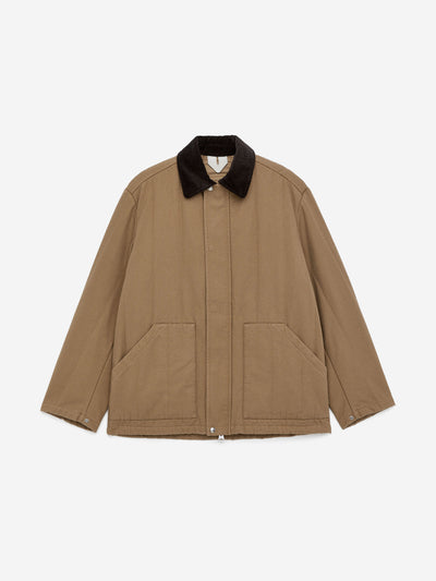 Arket Quilted canvas jacket at Collagerie