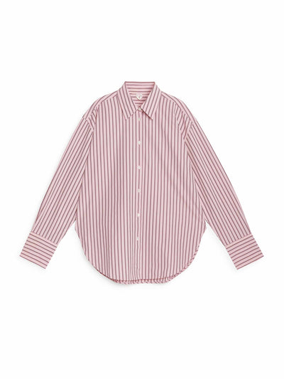 Arket Relaxed-fit poplin shirt at Collagerie