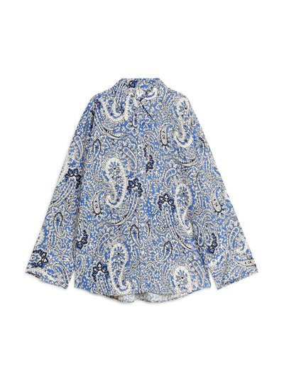 Arket Relaxed paisley shirt at Collagerie