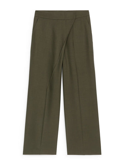 Arket Relaxed wrap trousers at Collagerie