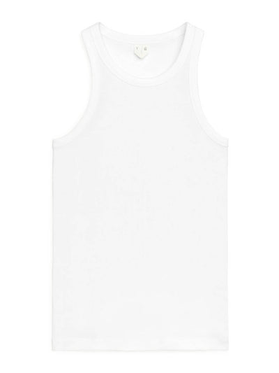 Arket Rib racer tank top at Collagerie