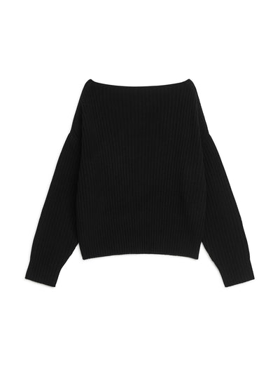 Arket Ribbed wool jumper at Collagerie