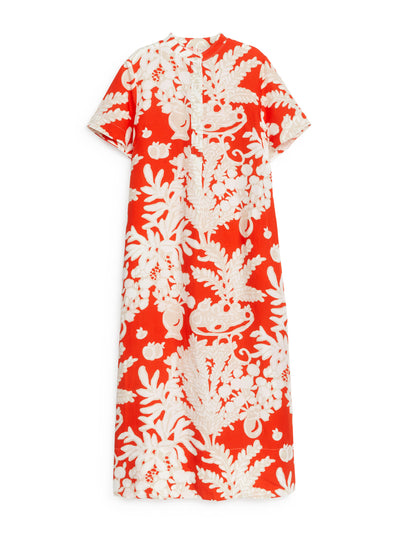 Arket Short-sleeve maxi dress at Collagerie