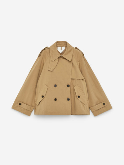 Arket Short trench jacket at Collagerie