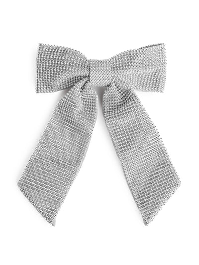 Arket Silver mesh bow at Collagerie