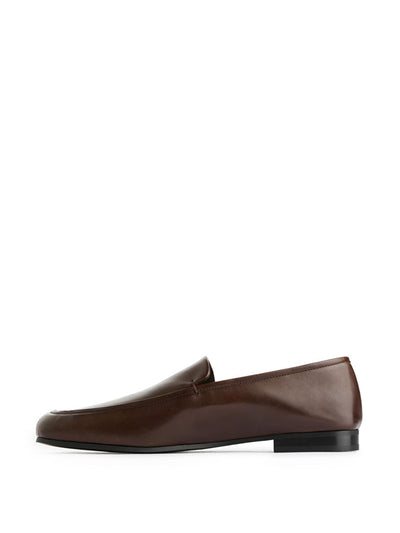 Arket Slim leather loafers at Collagerie