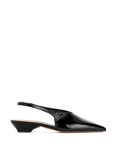 Arket Slingback leather pumps at Collagerie