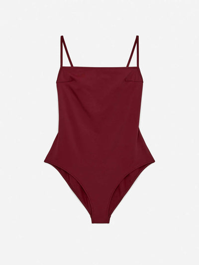 Arket Square-neck swimsuit at Collagerie