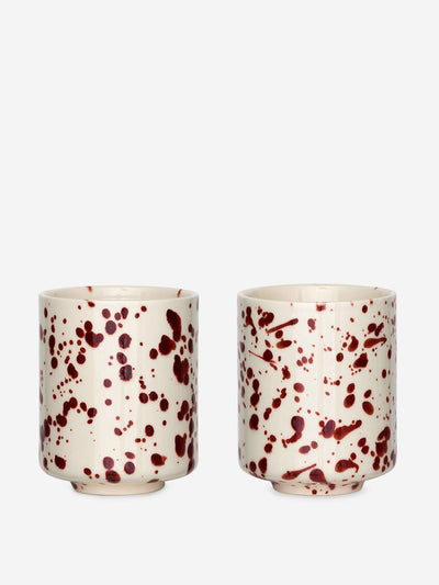 Arket Stoneware cups (set of 2) at Collagerie
