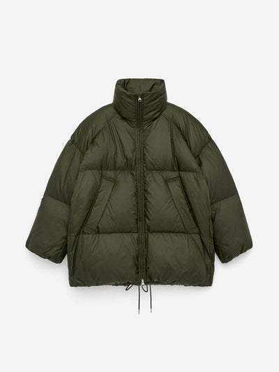 Arket Upcycled down puffer jacket at Collagerie