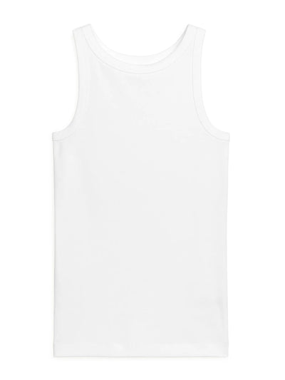 Arket White tank top at Collagerie