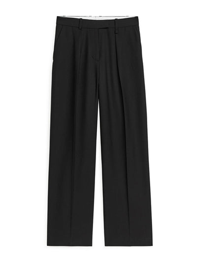 Arket Wool blend twill trousers at Collagerie