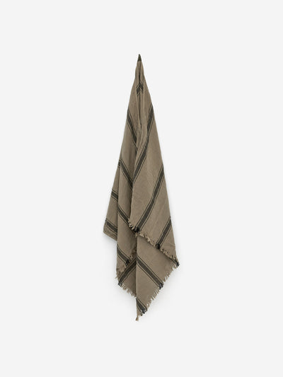 Arket Woven cotton towel at Collagerie