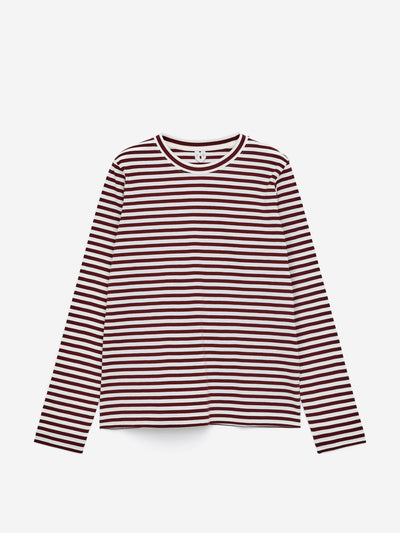 Arket Iris signature long-sleeve t-shirt at Collagerie
