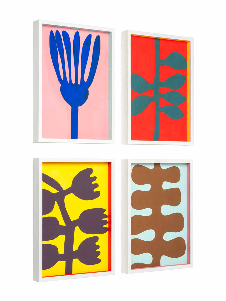 Set of 4 fine-art prints by Véronique Villaret