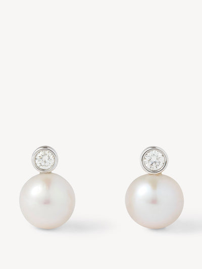 Aspinal Of London Bridal march stud earrings at Collagerie