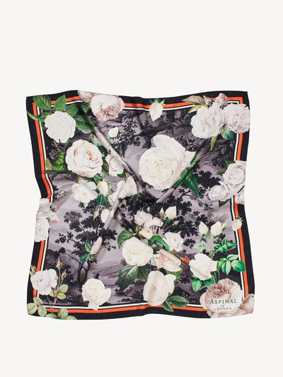 Aspinal Of London Roses of the Orient silk scarf at Collagerie