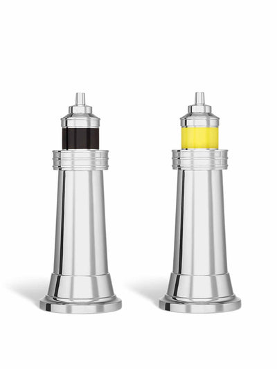 Asprey Lighthouse salt and pepper mills at Collagerie