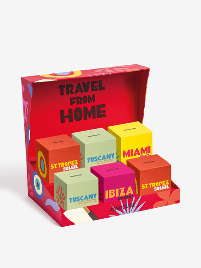 Assouline Build Your Own Travel From Home Scented Candle Set at Collagerie