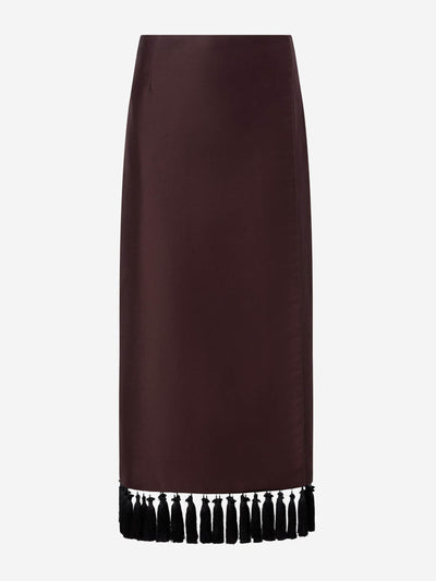 Attersee The cadence skirt in cotton sateen at Collagerie