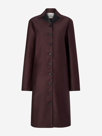 Attersee The theatre jacket in cotton sateen at Collagerie