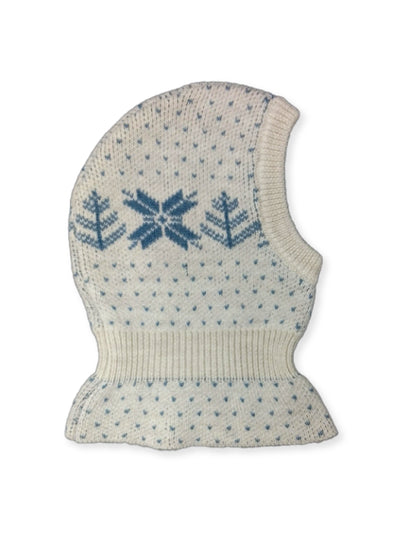 Flöss Finn Fair Isle Snowflake balaclava at Collagerie