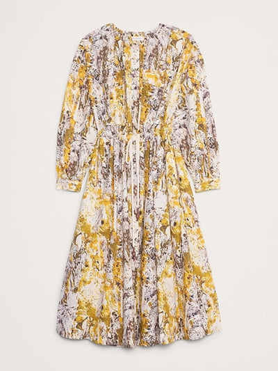 Banana Republic Cotton poplin pocket midi shirtdress at Collagerie