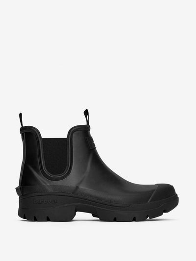 Arket X Barbour Black boots at Collagerie