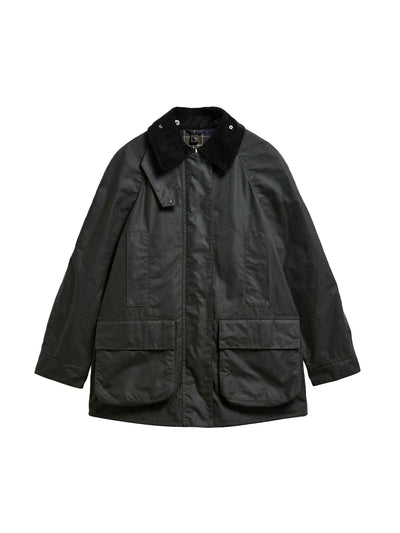 Barbour X Arket Women's fairgame waxed jacket at Collagerie